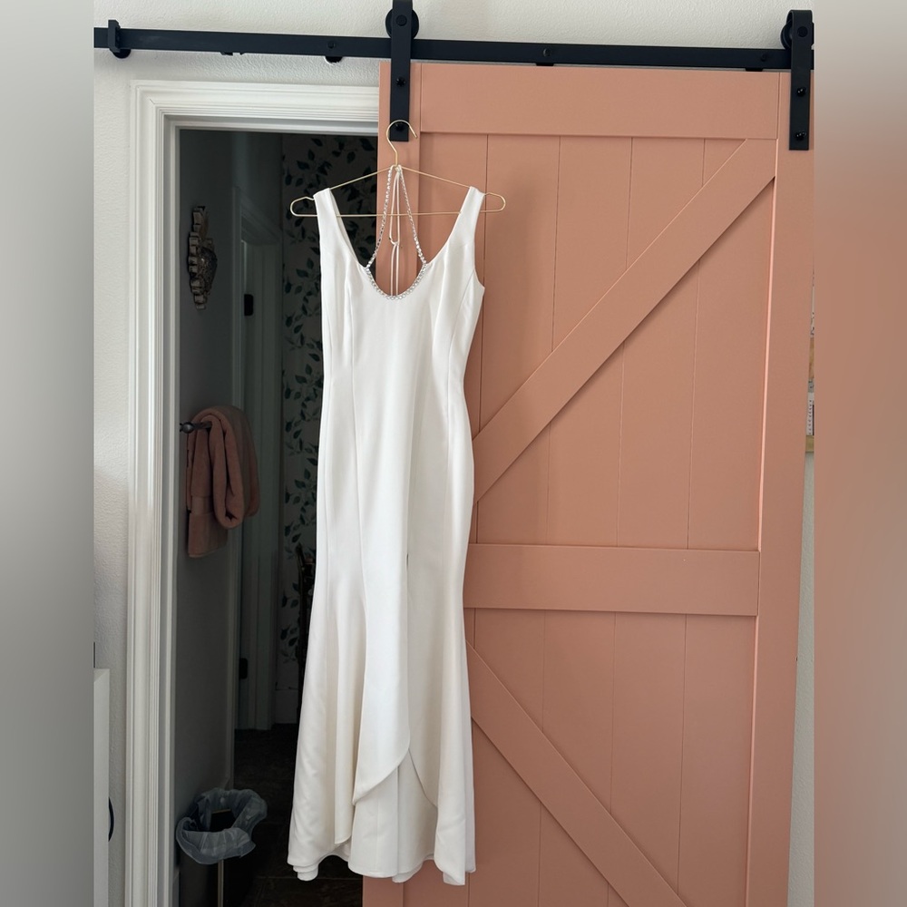 CUSTOM WHITE GALA DRESS